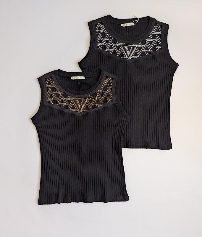 Koszulki na lato z cyrkoniami